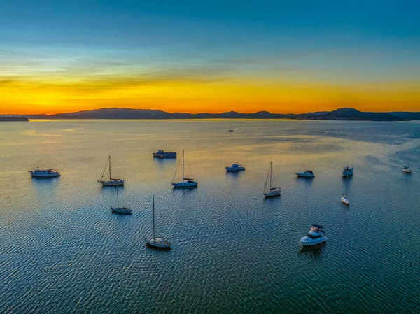 Sunrise Brisbane Water Koolewong Tascott Central Coast Nsw Australia — Stock Photo, Image