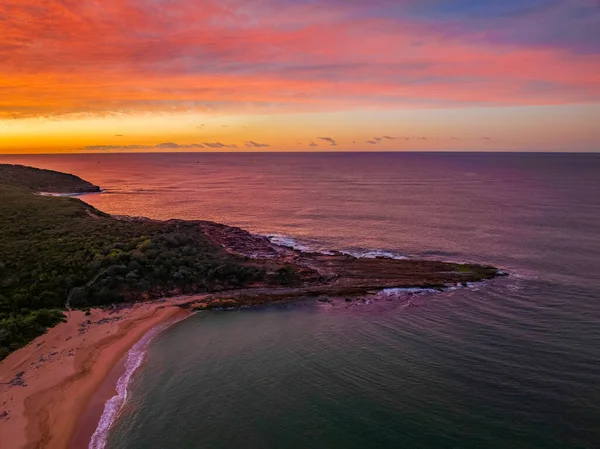 Sunrise High Cloud Putty Beach Central Coast Nsw Austrália — Fotografia de Stock