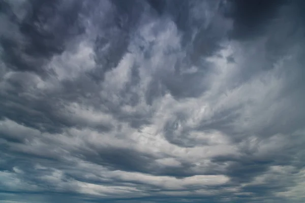 Nubes Lluvia Nimbostratus Llenando Cielo Temprano Mañana Woy Woy Costa — Foto de Stock