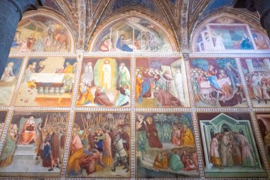 Güzel antik San Gimignano Kubbesi, Toskana