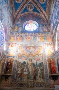 Güzel antik San Gimignano Kubbesi, Toskana