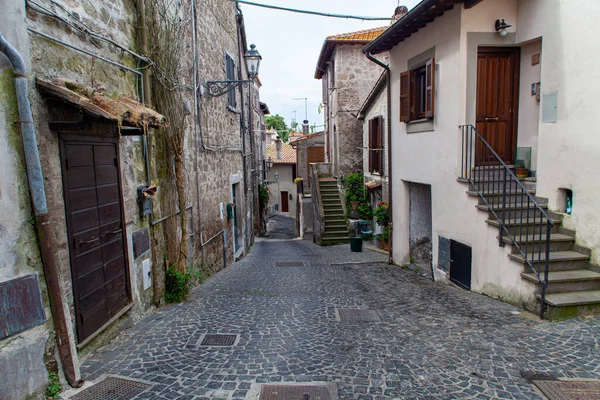 Street Anguillara Sabazia Lake Bracciano Lazio Italy — Stock Photo, Image