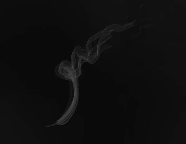Pintura Espalhando Fumaça Fundo Escuro Ep18 — Fotografia de Stock