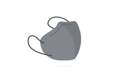 Büyük harf alfabesi eta ile koyu arkaplanda yayılan gerçekçi duman şekli