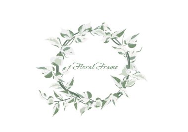 Benekli yaprak hasır kamçı taç vektörü beyaz arkaplanda izole edilmiş.