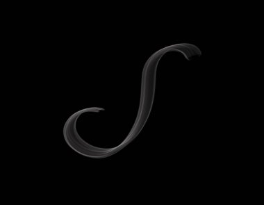 realistic smoke shape on dark background ep01