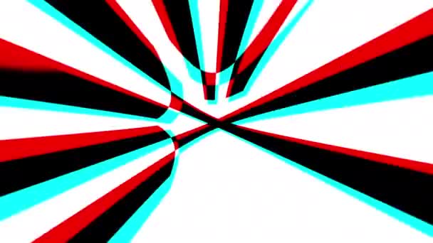 Pixel Omikron Glitch Moderne Animation Auf Schwarzem Hintergrund Glitch Alte — Stockvideo