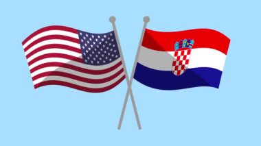 ABD ve Hırvatistan, animasyon 4K video animasyonu bayraklarını aştı. ortaklık programı