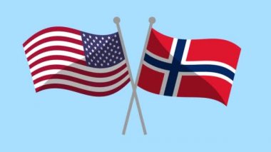 ABD ve Norveç, animasyon 4K video animasyonu bayraklarını aştı. ortaklık programı