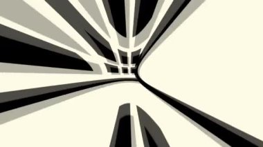 Temmuz arızalı animasyon. Siyah arka planda izole edilmiş. Dijital arıza etkisi. 4K video. serin etkisi.