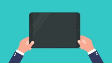 Altın kupa konseptli el ele tutuşmalar animasyon 4K hareket animasyonu.