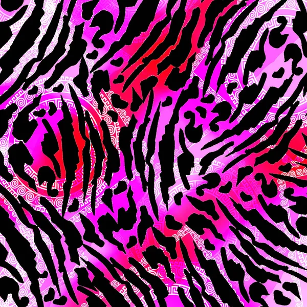 Animal Print Leopard Texture Background — Stock Photo, Image