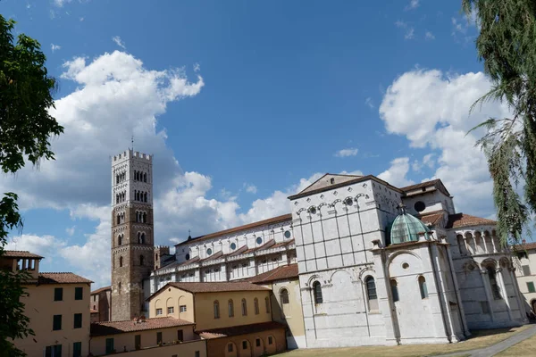 San Martino Katolik Katedrali Lucca Talya — Stok fotoğraf