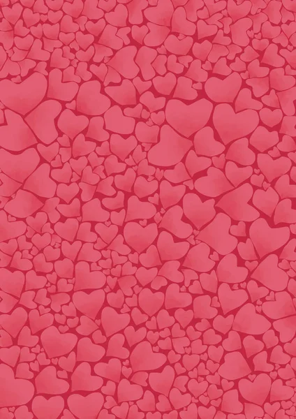 Różowe Serca Ilustracja Tło Dla Dekoracji Walentynki Wydarzenia Weselne — Zdjęcie stockowe