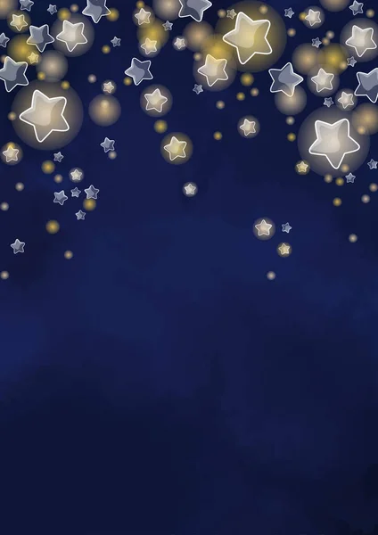 星形派对灯架矢量 用于夜间派对 冬季及圣诞假期装饰 — 图库矢量图片