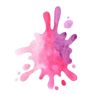 Yazın dekorasyon ve sıcak hava konsepti için suluboya pankart illüstrasyonu.