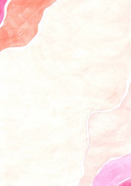 Sevgililer gününde dekorasyon için pembe ve mor katmanlı suluboya arka plan, tatlı, düğün etkinliği ve fırın.