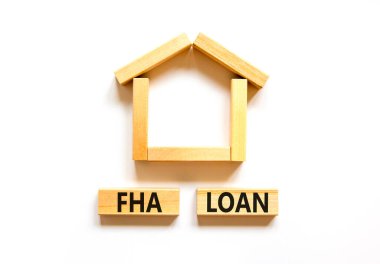 FHA federal konut yönetimi kredi sembolü. 