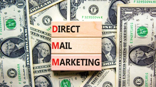 Symbol Marketingu Bezpośredniego Dmm Concept Words Dmm Direct Mail Marketing — Zdjęcie stockowe