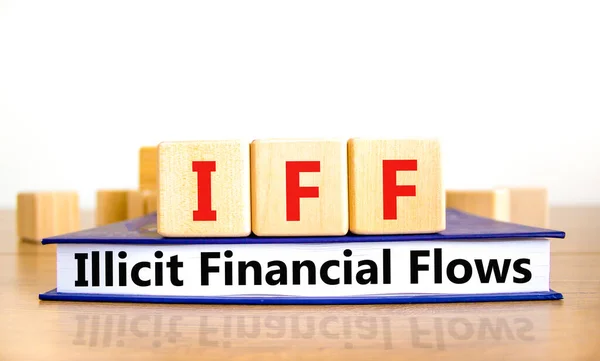 Iff Symbole Des Flux Financiers Illicites Mots Clés Iff Flux Images De Stock Libres De Droits