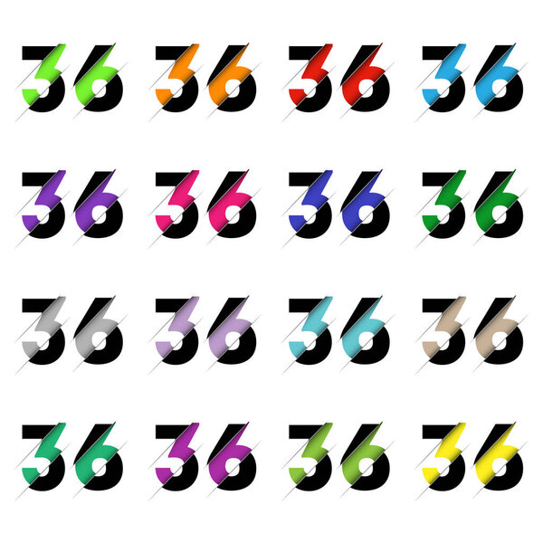 Paper cut number thirty one 31. Realistic 3D multi layers papercut effect isolated on white background. Figure of alphabet letter font. Decoration element for birthday or wedding greeting design