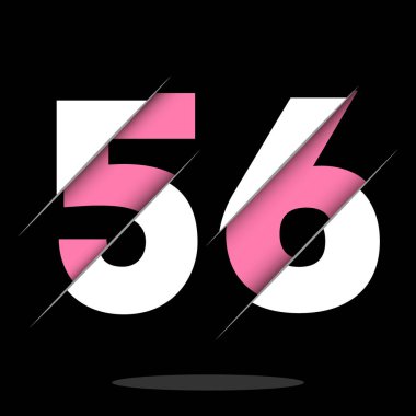 Yaratıcı Kesimi ve Siyah Çember Arkaplanı olan 557 Numaralı Logo Tasarımı. Yaratıcı logo tasarımı.