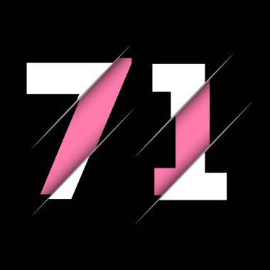 Yaratıcı Kesimi ve Siyah Daire Arkaplanı olan 771 Numaralı Logo Tasarımı. Yaratıcı logo tasarımı.