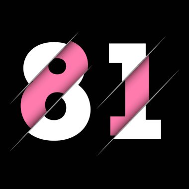 Yaratıcı Kesimi ve Siyah Daire Arkaplanı olan 8811 Numaralı Logo Tasarımı. Yaratıcı logo tasarımı.