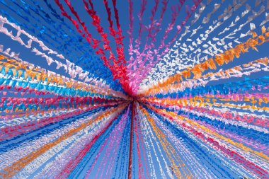 Güzel ve renkli Haziran parti bayrakları