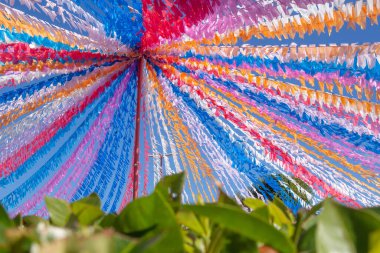 Güzel ve renkli Haziran parti bayrakları