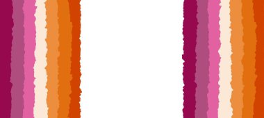 Lesbian flag gay pride background for pride month or lgbt community. Symbolic colors for inclusivity.