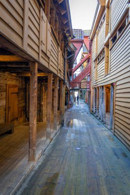 Bryggen - Norveç 'in Bergen' in en eski bölgesi.