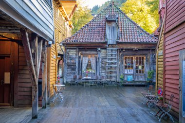Bryggen - Norveç 'in Bergen' in en eski bölgesi.