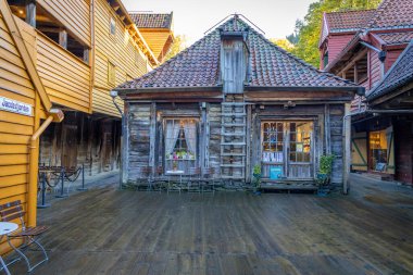 Bryggen - Norveç 'in Bergen' in en eski bölgesi.
