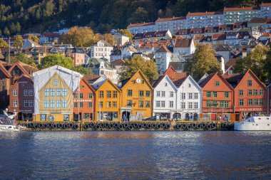 Bryggen - Norveç 'in Bergen' in en eski bölgesi.