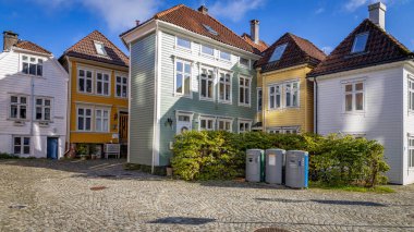 Norveç 'in Bergen şehrinde.
