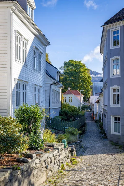 Old Town City Bergen Norway — Foto Stock