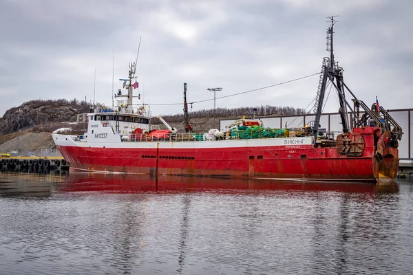 Trawler Boat Sea — Stock Photo, Image