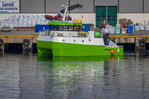 Werkschip Haven — Stockfoto