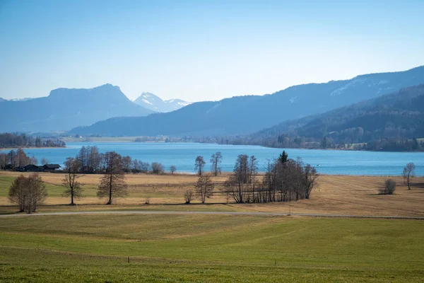 Wonderful Local Recreation Area Irrsee Oberoesterreich Austria — Zdjęcie stockowe