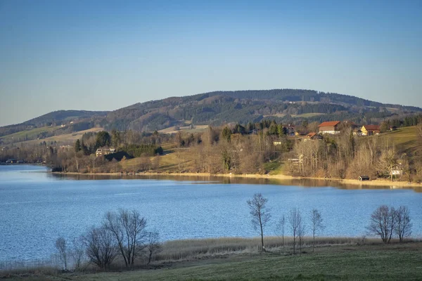 Beautiful Landscape Zeller Bach Irrsee River Austria — Zdjęcie stockowe