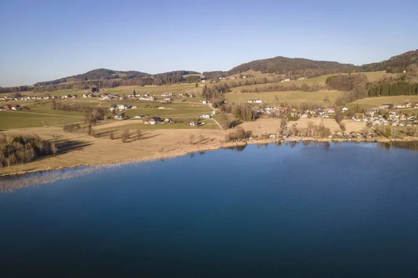 Beautiful Landscape Zeller Bach Irrsee River Austria — Stock Photo, Image