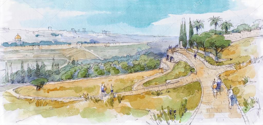 jerusalem landscape-3