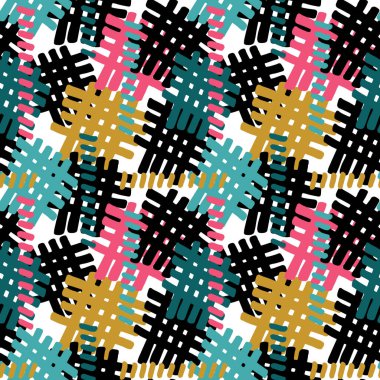 Kusursuz soyut desen. vektör illüstrasyonu