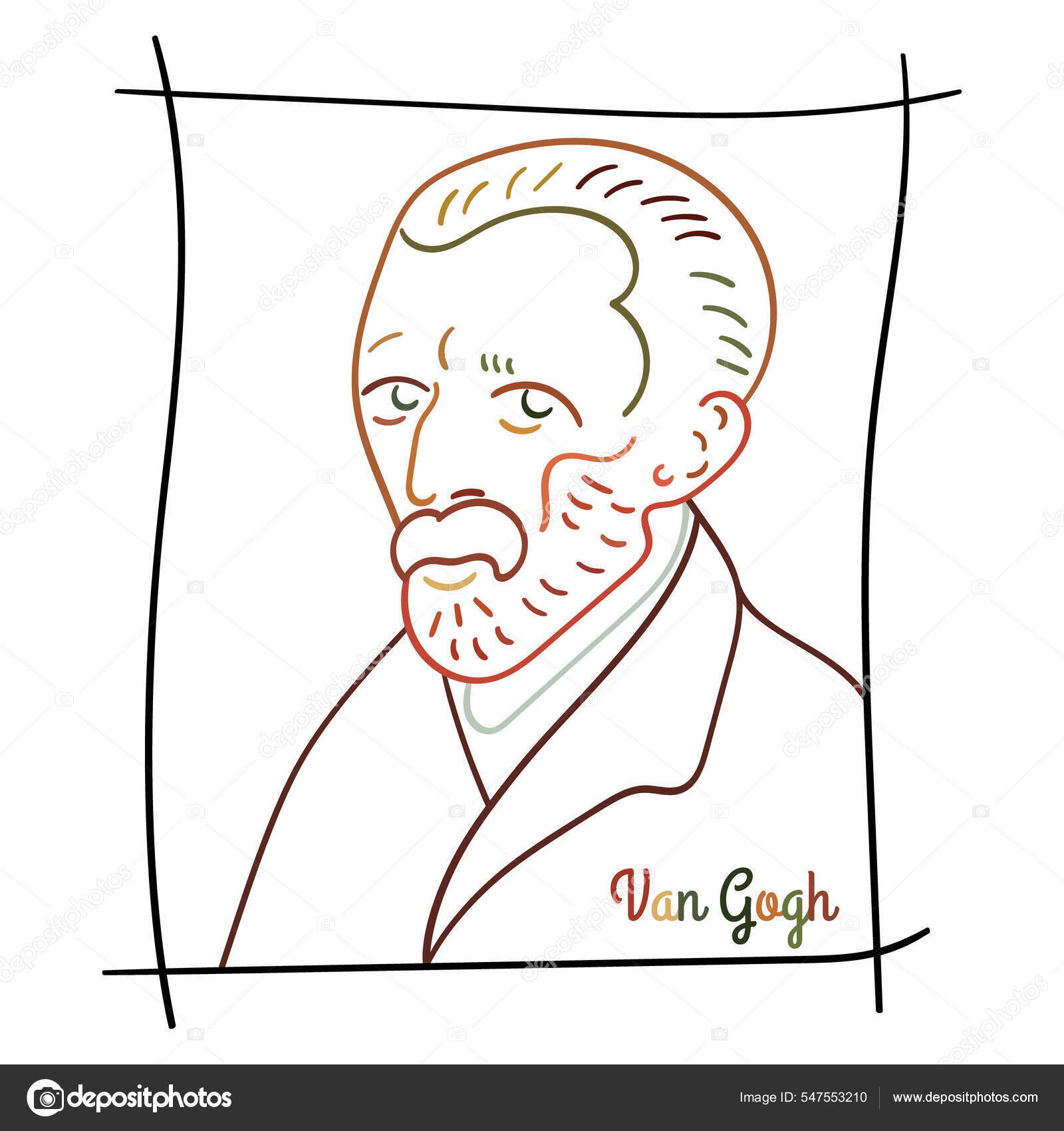 Van gogh vector sales