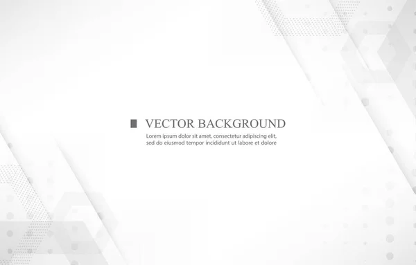 Abstract White Geometric Vector Wallpaper — Stock Vector
