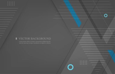 Basic RGBAbstract futuristic geometric triangle shape on dark background