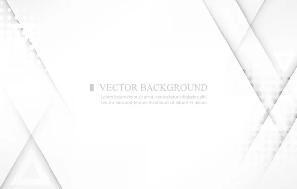 White Vector Background Shadow Layer Pattern — Image vectorielle