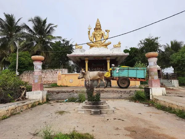 Channapatna Karnataka India Aug 2021 Close Van Prachtige Oude Sri — Stockfoto