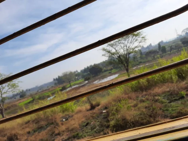 Mysore Karnataka India Feb 2022 Closeup Beautiful Indian Railway Train — 스톡 사진